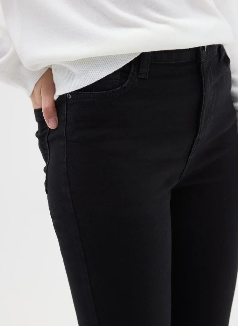 Ovs  OVS Black Stretch Skinny Jeans for Women | Best Price UAE